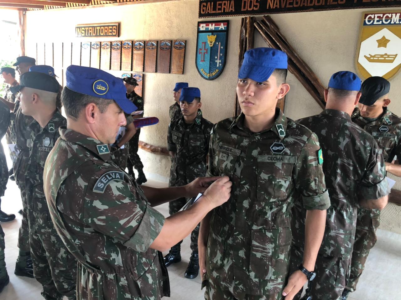 Militares do Comando Militar da Amazônia Concluem o Estágio de Tripulante de Embarcações